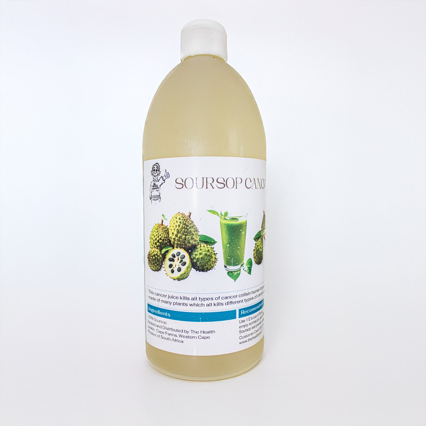 SOURSOP CANCER JUICE (please allow 1 week for delivery, each bottle made on order)