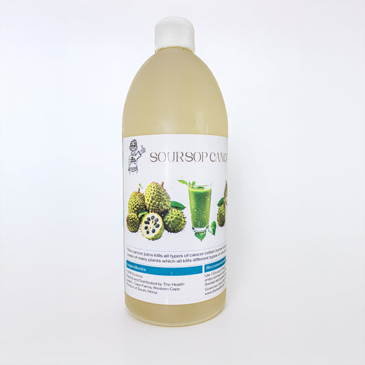 SOURSOP CANCER JUICE (please allow 1 week for delivery, each bottle made on order)