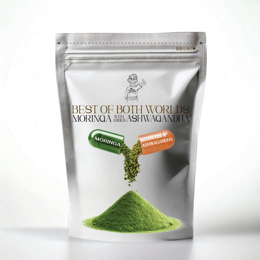 BEST OF BOTH WORLDS (special treatment) MORINGA with added ASHWAGANDHA