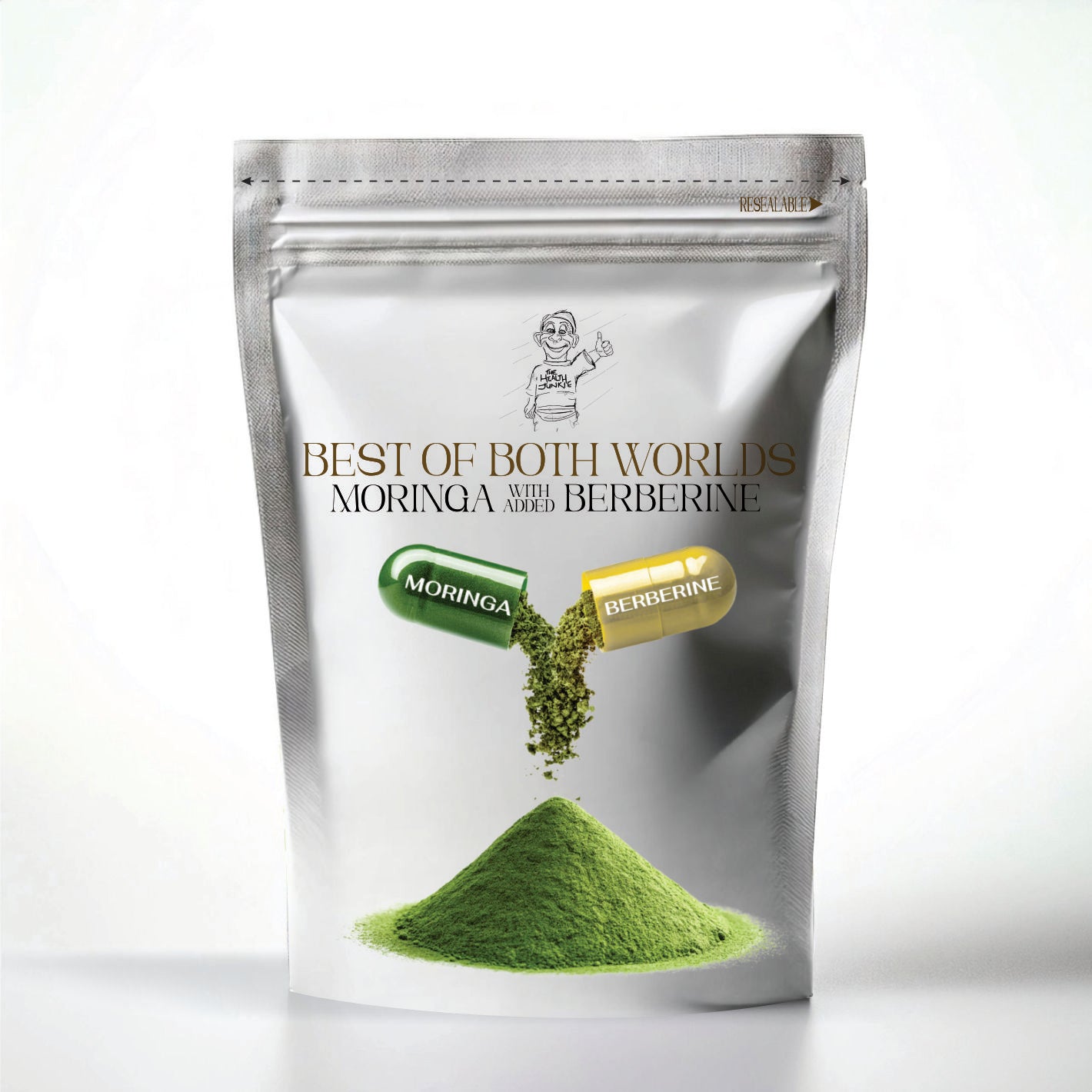 BEST OF BOTH WORLDS (special treatment) MORINGA with added BERBERINE