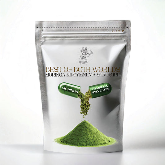 BEST OF BOTH WORLDS (special treatment) MORINGA with added GYMNEMA SYLVESTRE